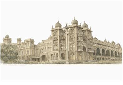 Mysore Palace — the magnificent royal residence of the Wadiyar dynasty